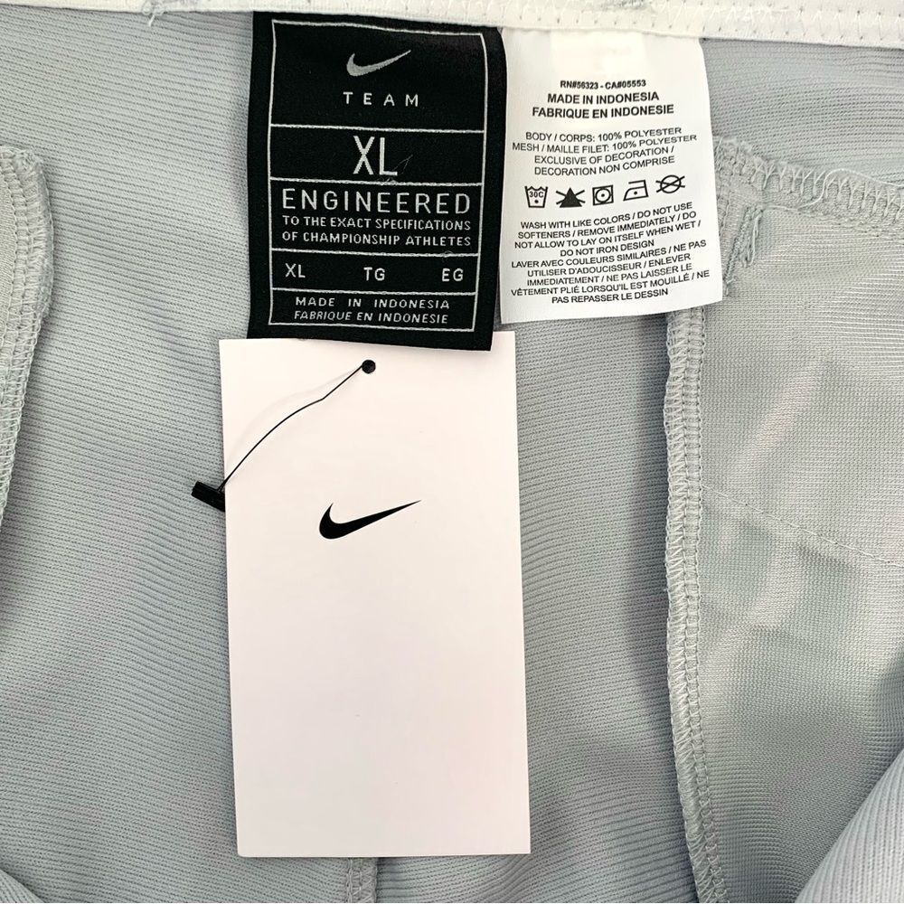 Nike Vapor Select Grey Full-Length Baseball Pants Size XL NWT - Picture 8 of 8